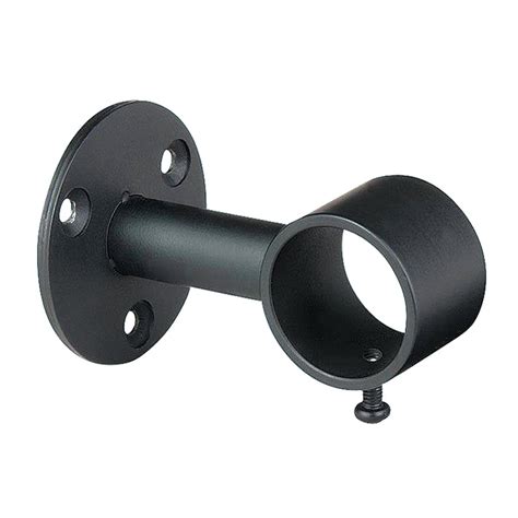 extendable bracket gun metal curtain rod brackets|Curtain Rod Extender at Lowes.com.